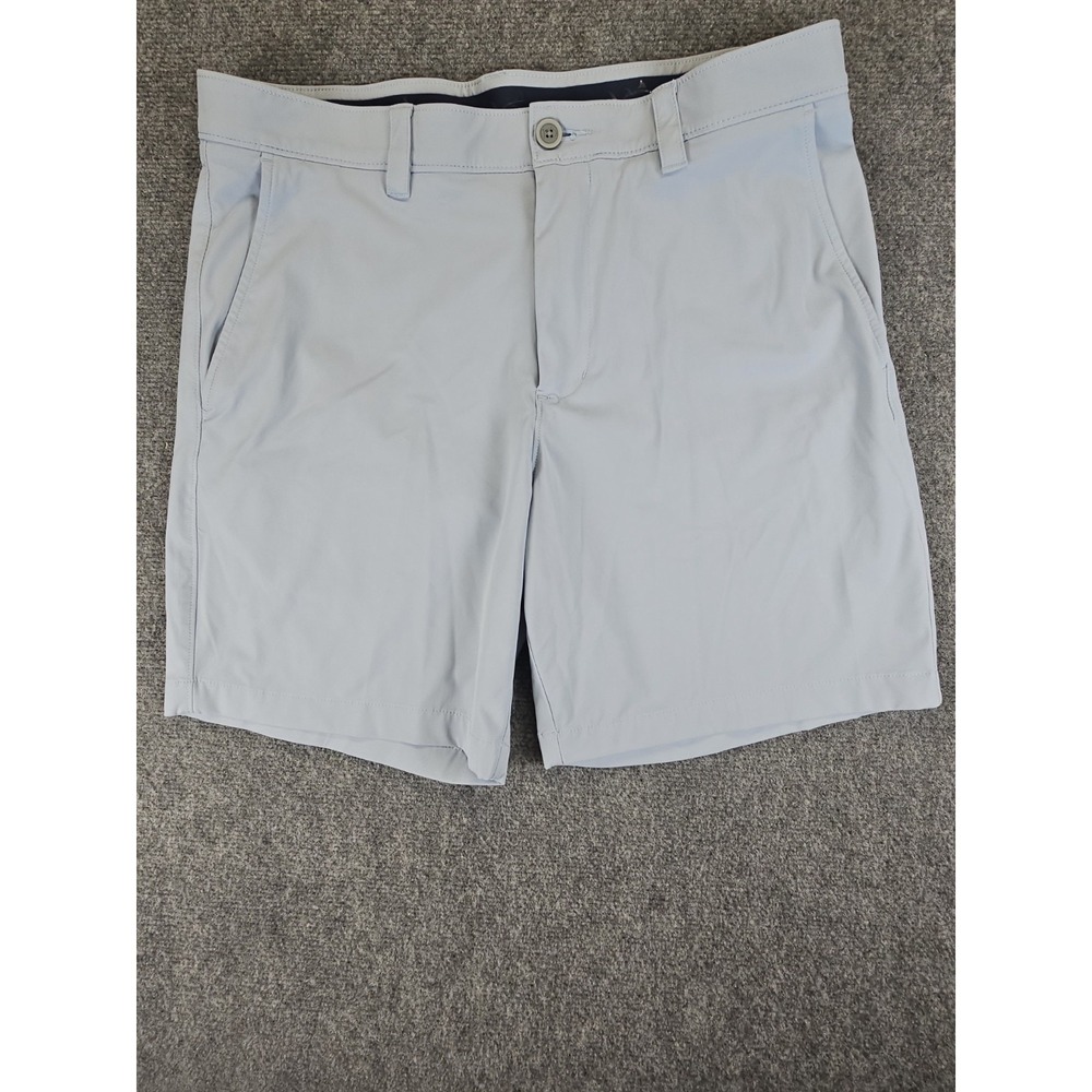 Southern Tide Brrr Performance Shorts Mens 34 Light Blue Stretch Golf Chino 1598
